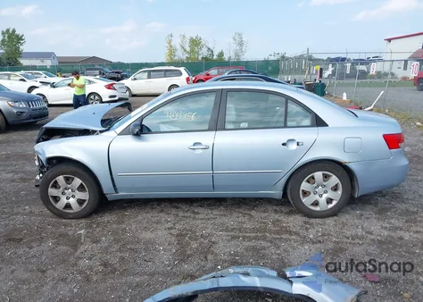 2007 Hyundai Sonata Gls from USA, damaged, VIN 5NPET46C67H203770